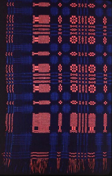 Coverlet, United States, 1825/35. Creator: Unknown.