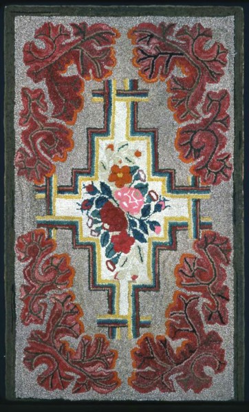 Rug, United States, 19th century. Creator: Unknown.