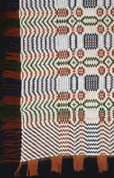 Coverlet, United States, 1820s/30s. Creator: Unknown.