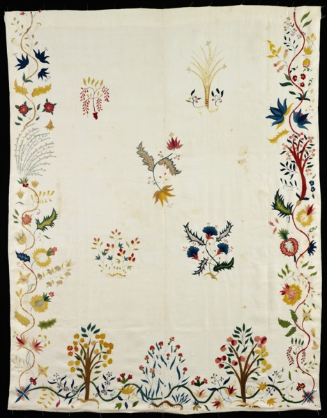 Bed Curtain, United States, 1750/1800. Creator: Unknown.