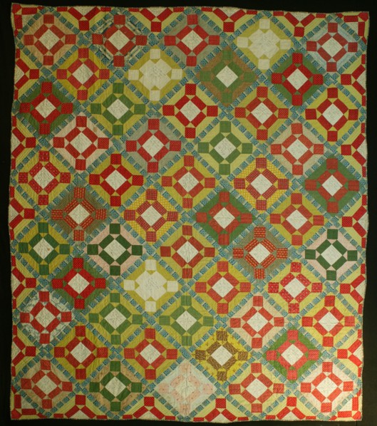 Bedcover ("Album Patch" or "Signature" Quilt), United States, 1847/48. Creator: Unknown.
