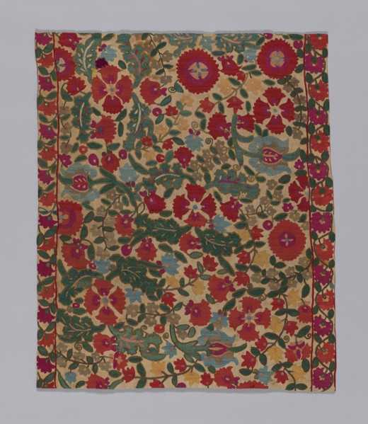 Panel, Turkey, 17th century. Creator: Unknown.