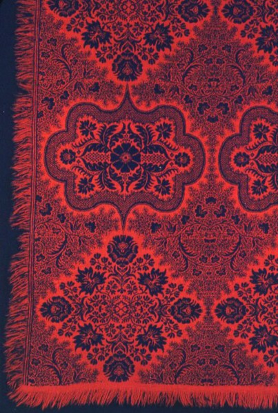 Coverlet, Pennsylvania, 1849. Creator: Unknown.