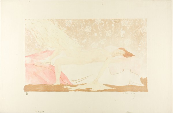 Danaë, 1894. Creator: Alexandre Lunois.
