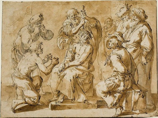 The Mocking of Christ, 1633/35. Creator: Andries Dirksz Both.