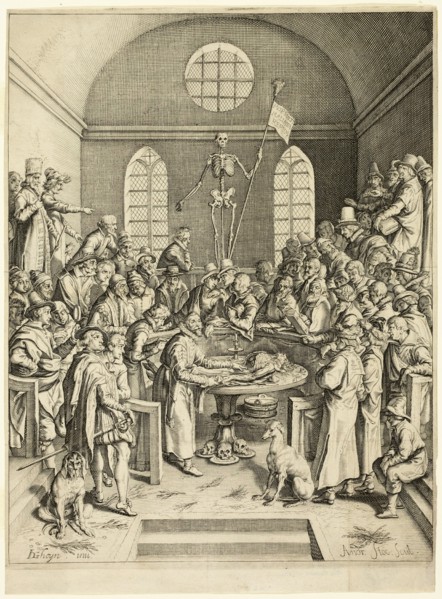 The Anatomical Lesson of Professor Pauw, 1615. Creator: Andries Stock.