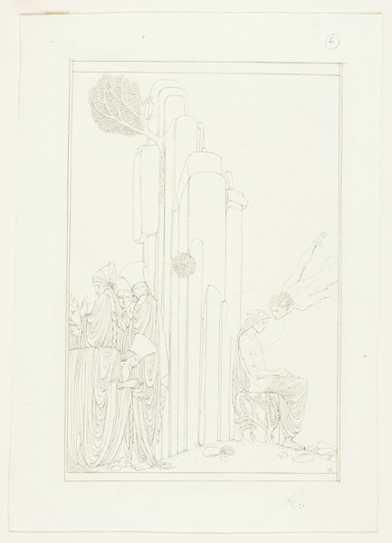 The Teacher of Wisdom, c. 1890-1900. Creator: Charles S Ricketts.