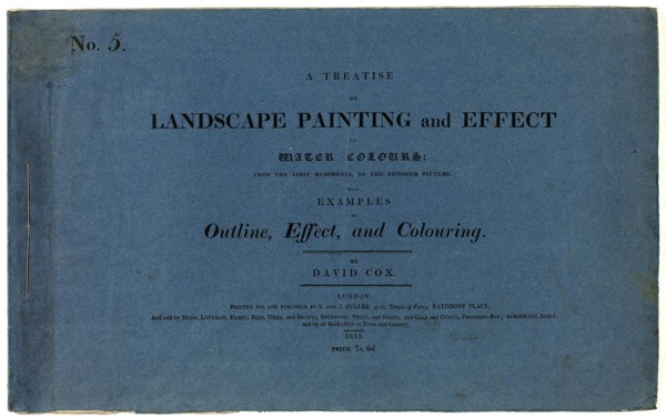 A Treatise on Landscape Painting and Effect in Water Colours: From the First Rudiments..., No. 5, 18 Creator: David Cox the elder.