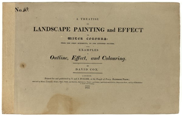A Treatise on Landscape Painting and Effect in Water Colours: From the First Rudiments..., No. 10, 1 Creator: David Cox the elder.