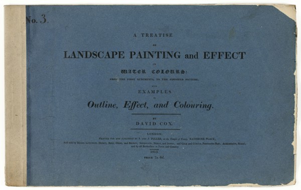 A Treatise on Landscape Painting and Effect in Water Colours: From the First Rudiments..., No. 3, 18 Creator: David Cox the elder.