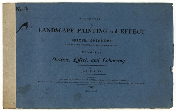 A Treatise on Landscape Painting and Effect in Water Colours: From the First Rudiments..., No. 4, 18 Creator: David Cox the elder.