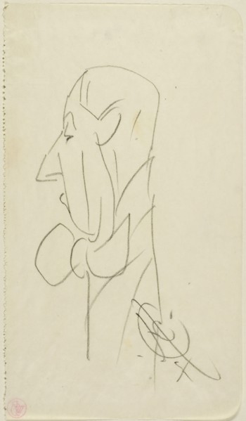 Man with a Large Bow Tie, n.d. Creator: Edward Henry Corbould.