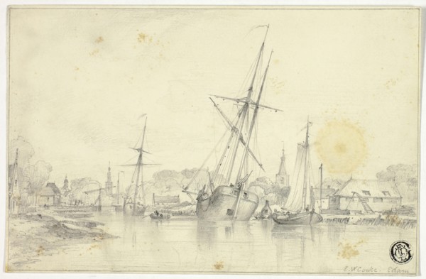 Edam, c. 1850. Creator: Edward William Cooke.