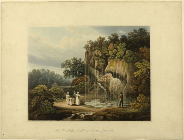 The Dropping Well at Knar Knarcsborough, n.d. Creator: Francis Nicholson.
