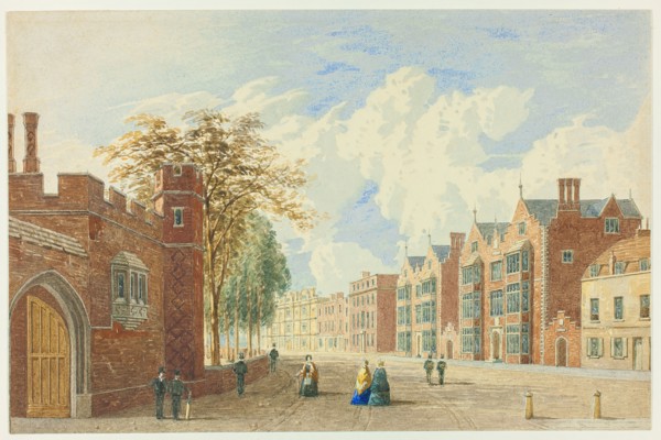 High Street, Eton, c. 1845. Creator: George Pyne.