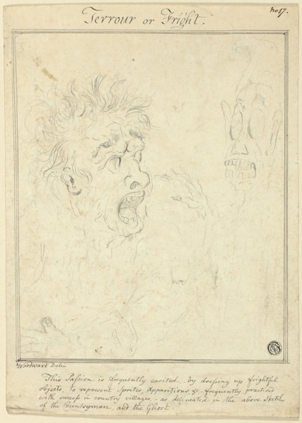 Terror or Fright, n.d. Creator: George Moutard Woodward.