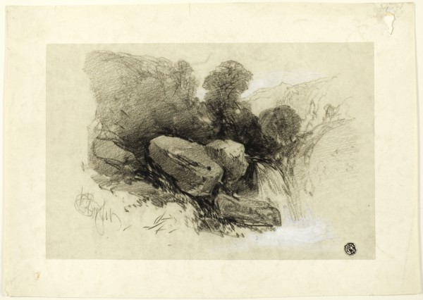 Rocky Scene, n.d. Creator: Henry Bright.