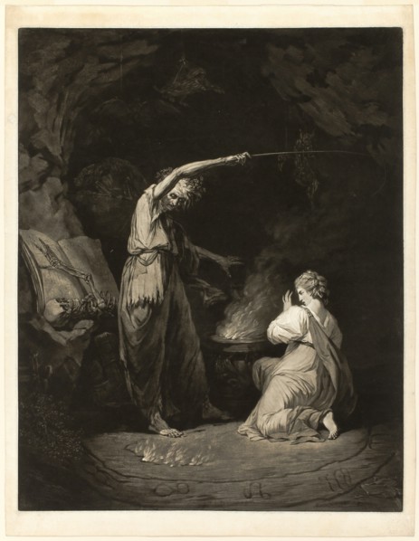 The Witches' Cauldron or Incantation, 1772. Creator: John Dixon.
