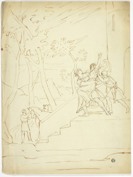 Abduction of Helen, n.d. Creator: Joshua Cristall.