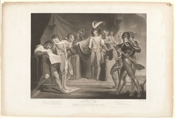 King Henry Condemning Cambridge, Scroop and Northumberland, 1798. Creator: Robert Thew.