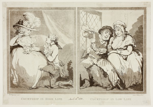 Courtship in High and Low Life, n.d. Creator: Samuel Alken.