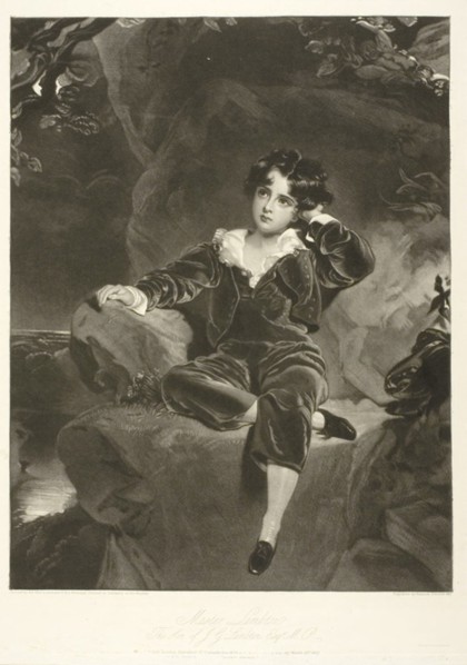 Master Lambton, published March 26, 1827. Creator: Samuel Cousins.