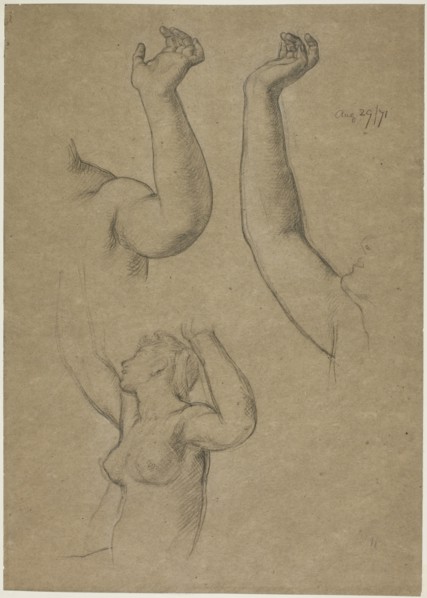 Study for The Festival, 1871. Creator: Edward John Poynter.