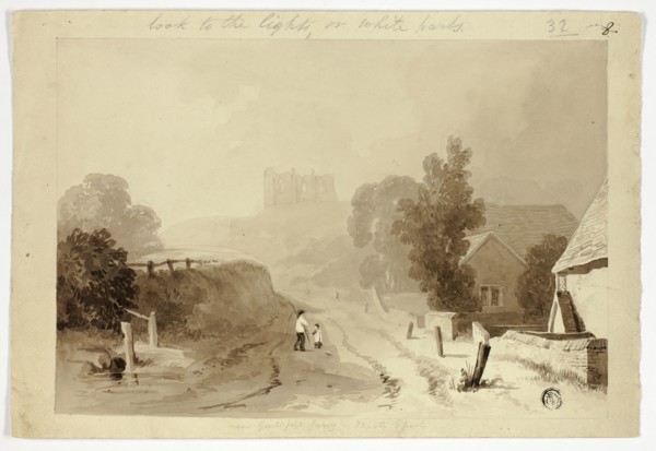 Saint Catherine's Hill, Guildford, n.d. Creator: Thomas Girtin.
