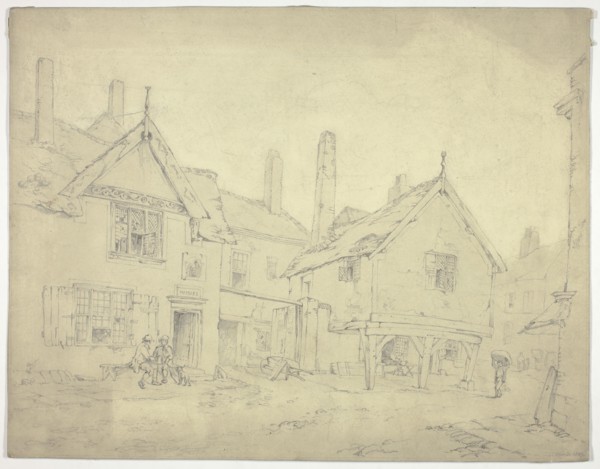 Foregate Street, Chester, 1827. Creator: Thomas Webster.