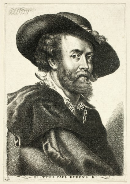 Sir Peter Paul Rubens, 1757. Creator: Thomas Worlidge.