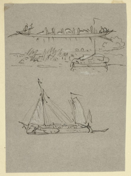 River Scenes, n.d. Creator: William Alfred Delamotte.