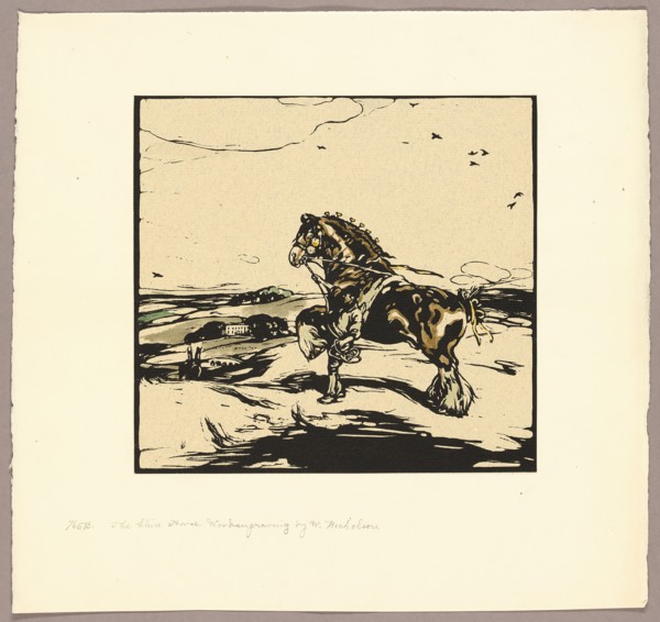 The Shire Horse, n.d. Creator: William Nicholson.