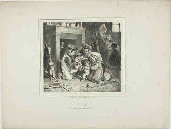 The Least Strong is the Most Treacherous, 1828. Creator: Auguste Raffet.
