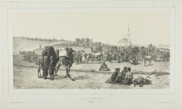 Ali-Pacha Meiden, Smyrna, 1837. Creator: Auguste Raffet.