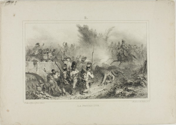 The Pursuit, 1832. Creator: Auguste Raffet.
