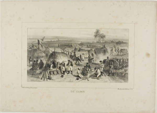 The Camp, 1836–37. Creator: Auguste Raffet.