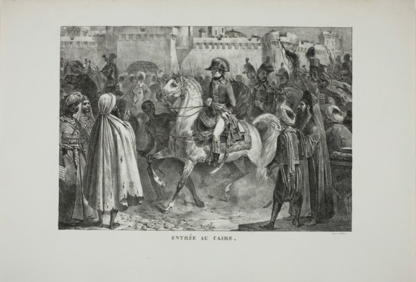 Entering Cairo, 1827. Creator: Auguste Raffet.