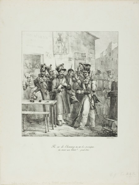 You Have Honor..., 1825–26. Creator: Auguste Raffet.