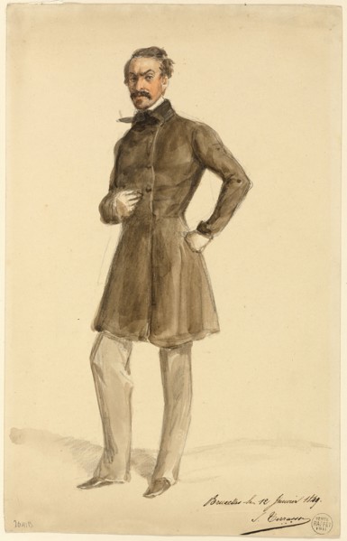 S. Terrason, 1849. Creator: Auguste Raffet.