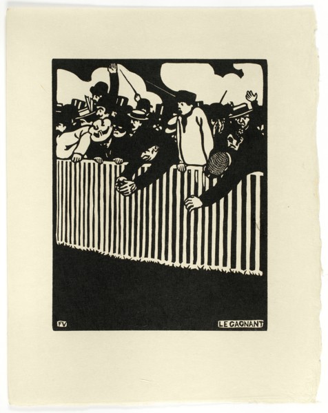 The Winner, 1898. Creator: Félix Vallotton.