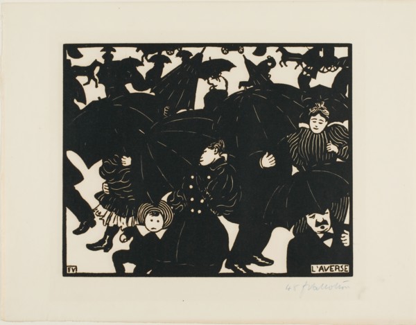 Vallotton, L'Averse