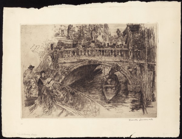 Venetian Bridge, 1884. Creator: Frank Duveneck.