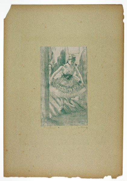 Going on Stage, 1889–90. Creator: Georges William Thornley.
