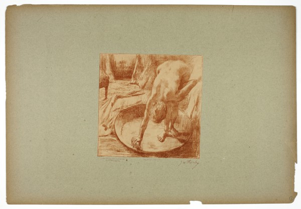 The Bath, 1889–90. Creator: Georges William Thornley.