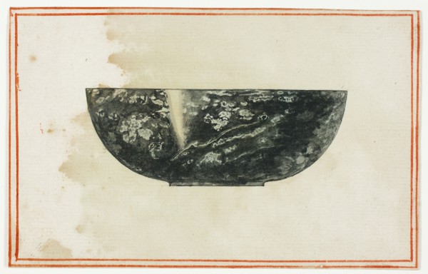 Black Marble Bowl, n.d. Creator: Giuseppe Grisoni.