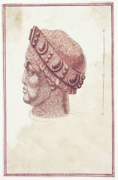 Porphyry Head (San Marco, Venice), n.d. Creator: Giuseppe Grisoni.