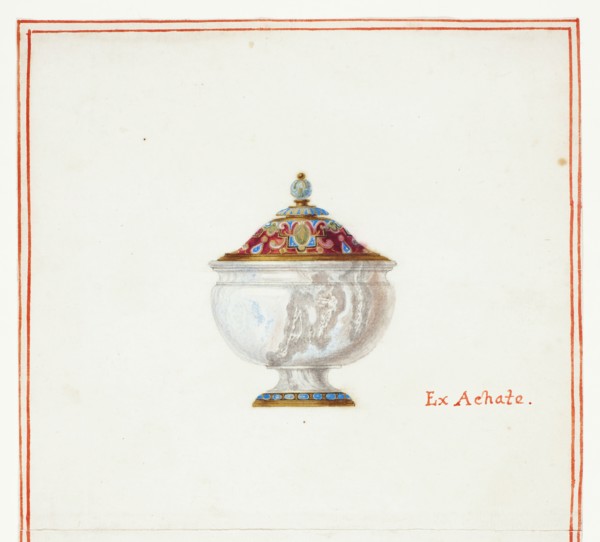 Agate Covered Bowl, n.d. Creator: Giuseppe Grisoni.
