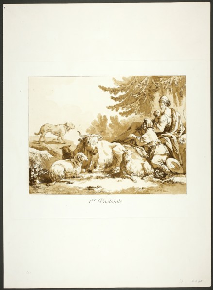 First Pastoral, 1769. Creator: Jean Baptiste Le Prince.