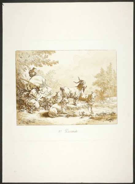 Second Pastoral, 1769. Creator: Jean Baptiste Le Prince.