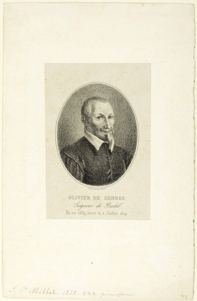 Olivier de Serres, 1858. Creator: Jean Francois Millet.